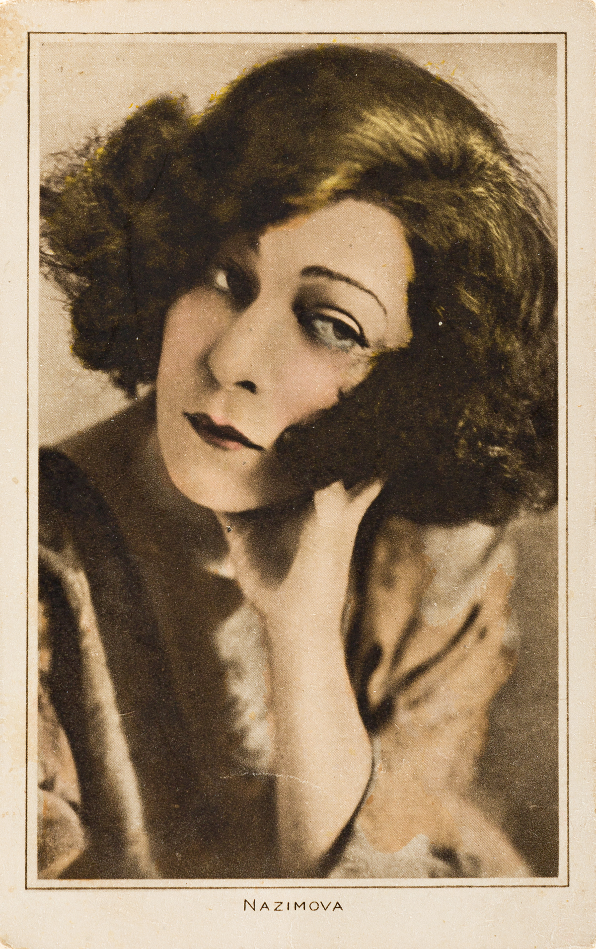 (ALLA NAZIMOVA, 1879-1945) A group of 12 real photo postcards related to the trailblazing actress.